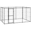 Outdoor Dog Kennel Steel 78.1 ft²