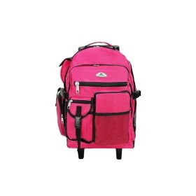 Unisex Deluxe Backpack On Wheels 13.5"x 18.5"x 7"