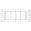 Outdoor Dog Kennel Galvanized Steel 260.5 ft²