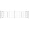 Outdoor Dog Kennel Galvanized Steel 390.7 ft²