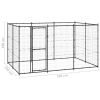 Outdoor Dog Kennel Steel 78.1 ft²