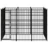 Outdoor Dog Kennel Steel 89.2 ft²